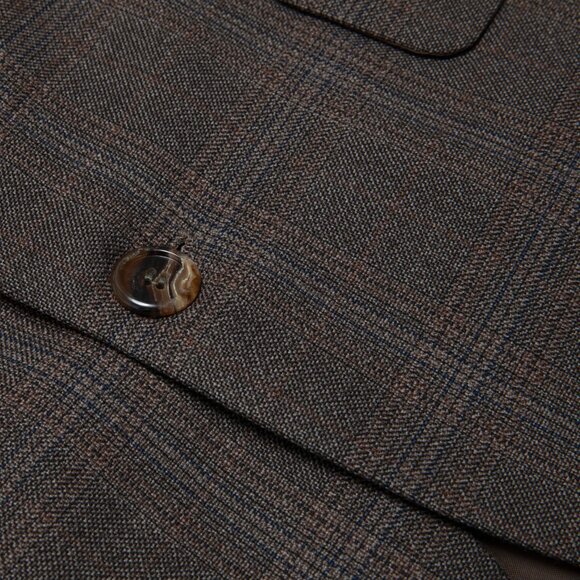 Sundazed (West Germany) 70s, Trevira Blend, Glen Check, Pre-Unification - Picture 7 of 11